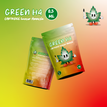Cartouche 95% H4CBD GREEN H4 0,5ML